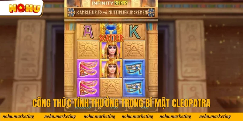 Bảng tính thưởng trong game slot bí mật Cleopatra
