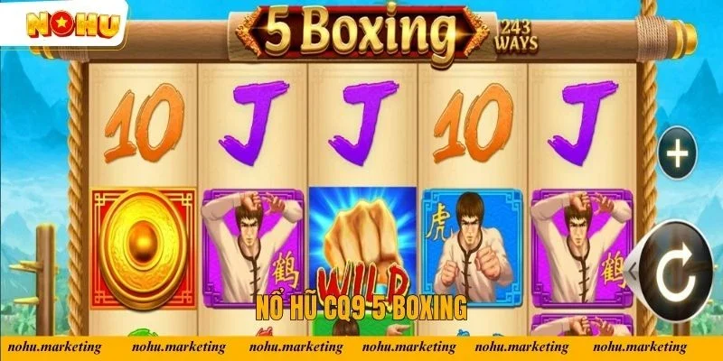Hội viên không thể bỏ lỡ sản phẩm CQ9 5 Boxing đầy hấp dẫn