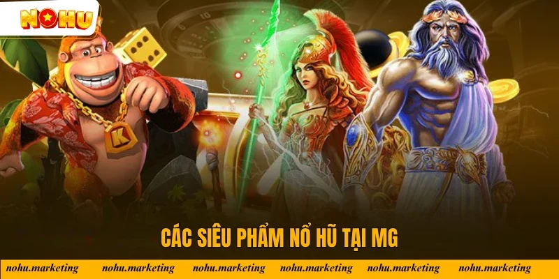 Top các trò chơi nổ hũ được yêu thích nhất tại Microgaming
