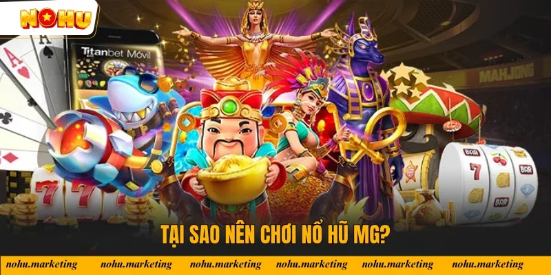 Tại sao nên tham gia slot game MG?